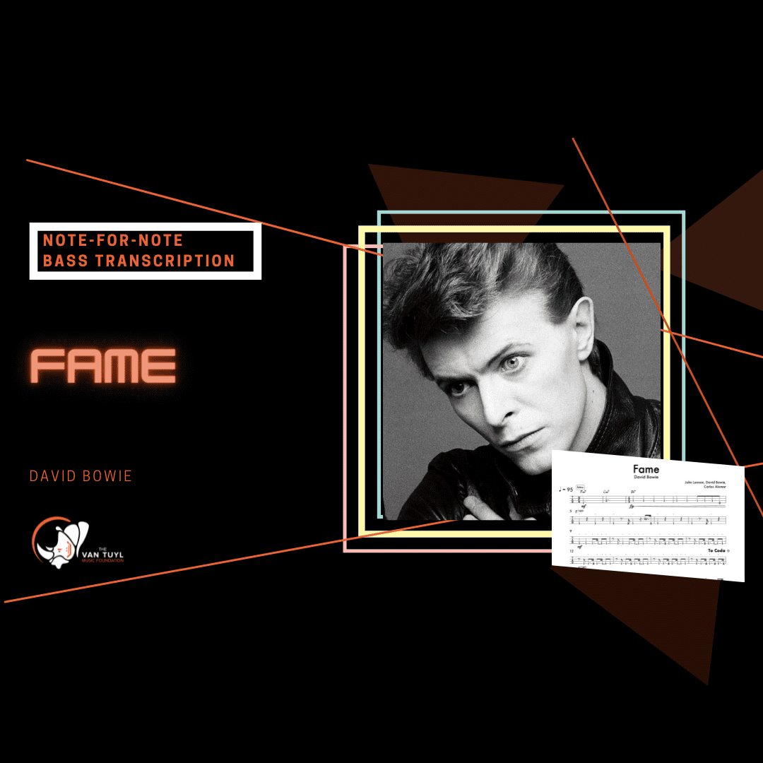 David Bowie - Fame - Bass Transcription