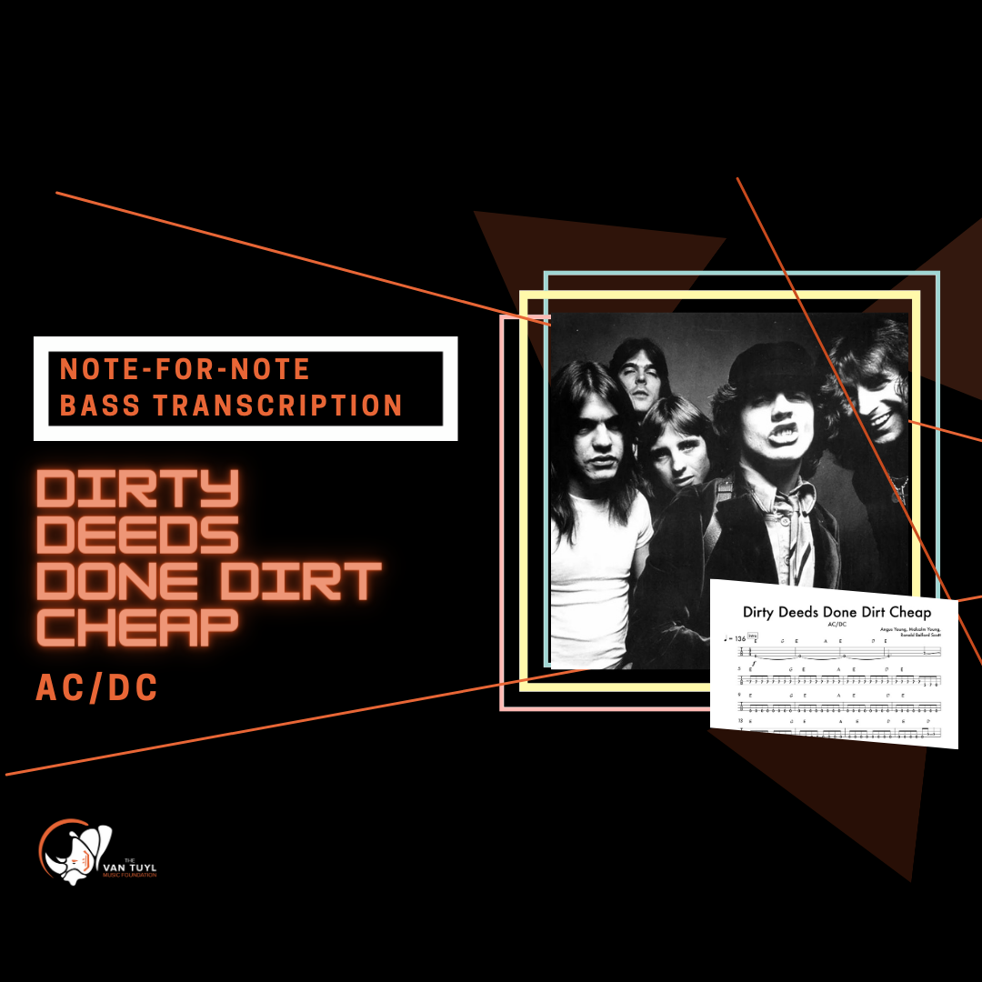 Dirty Deeds Done Dirt Cheap by AC/DC Bass Tab