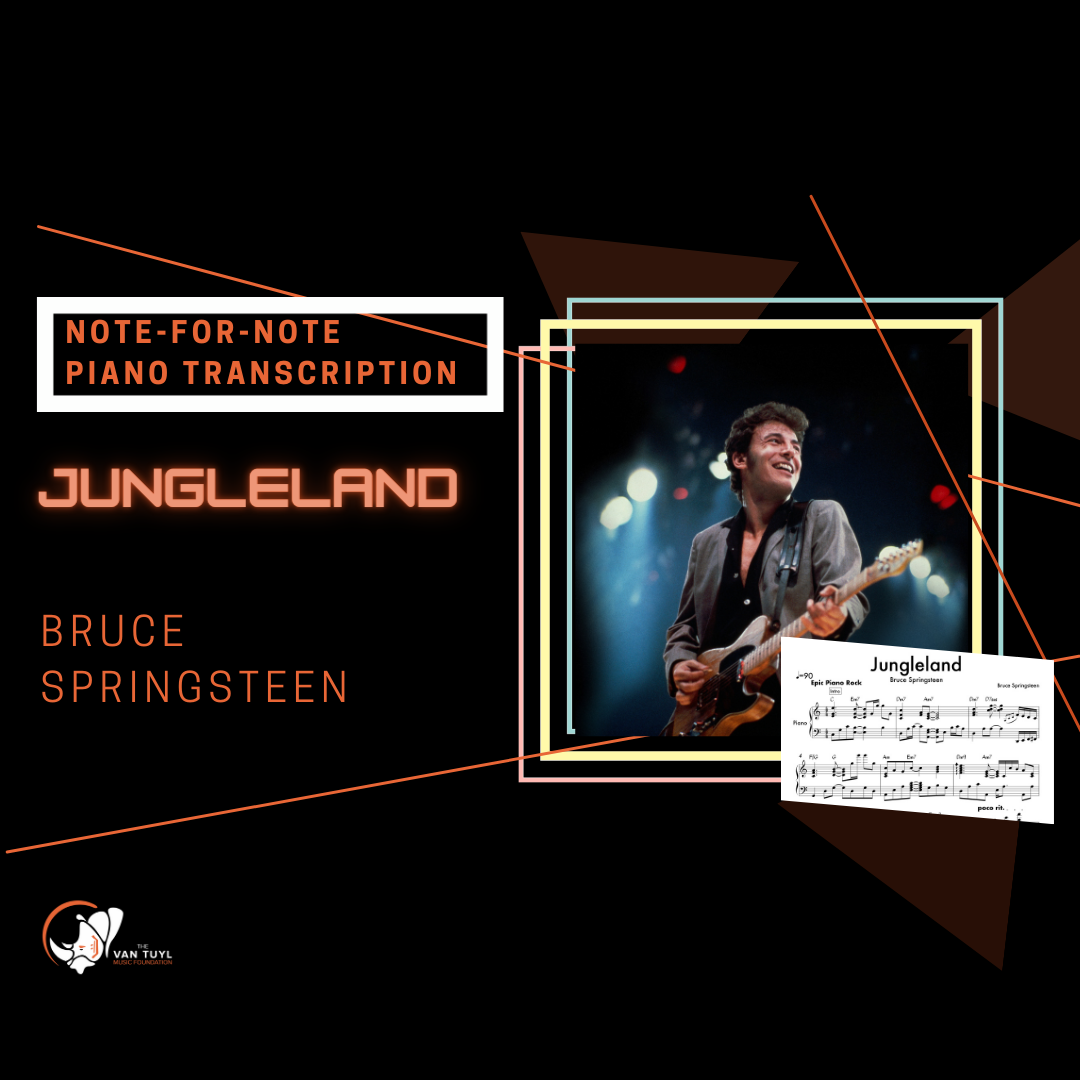 Jungleland by Bruce Springsteen Piano Sheet Music